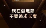 贾真：现在做电商，不要追求长度